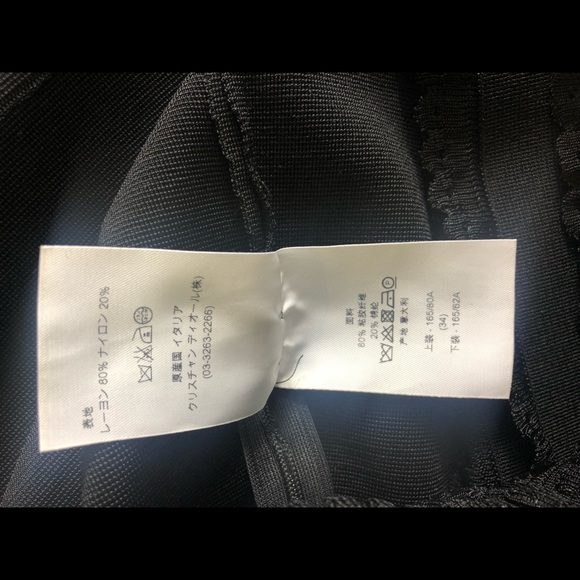 Christian Dior John Galliano Y2K Coquette Black Knit Lace layered Mini Dress - Picture 8 of 16